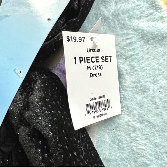NWT The Little Mermaiad Ursula Costume Size 7/8 - Picture 7 of 7